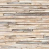 Brico Fotobehang-Fotobehang 'White Washed Wood Papier' 254 X 368 Cm