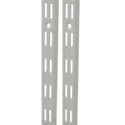 Brico Plankendragers-F-Railset Enkel Wit 150Cm