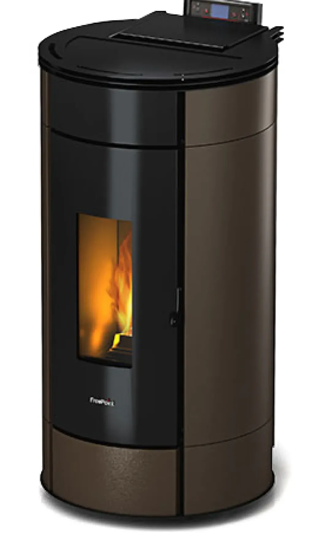 Brico Pelletkachels<Freepoint Pelletkachel Globe Moka 10,5Kw