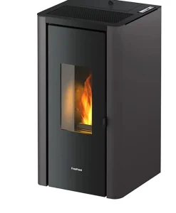 Brico Pelletkachels<Freepoint Pelletkachel Indigo Evo Zwart 7Kw