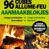 Brico Houtskool En Briketten-Fulgurant Aanmaakblokjes Ecologisch 84 Stuks