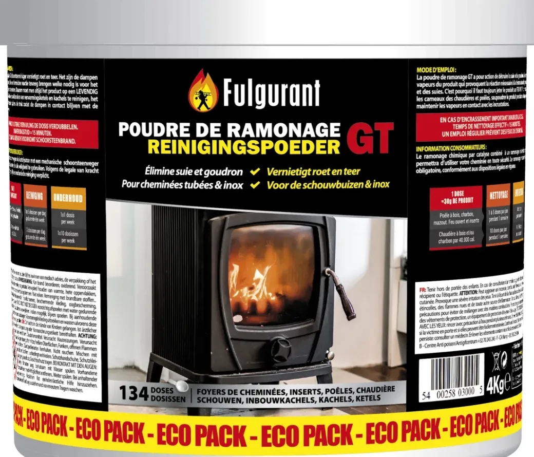Brico Onderhoud<Fulgurant Reiningspoeder Roet- En Teervernietiger 4Kg