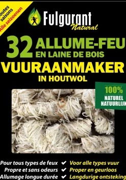 Brico Onderhoud<Fulgurant Vuuraanmaker Eco Houtwol
