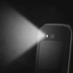 Brico Kluizen-Fysic F25 - Eenvoudige Mobiele Klaptelefoon Voor Senioren Met Sos Noodknop, Zwart