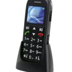 Brico Kluizen-Fysic Fm-7500 Mobiele Telefoon Voor Senioren Met Noodknop, Zwart