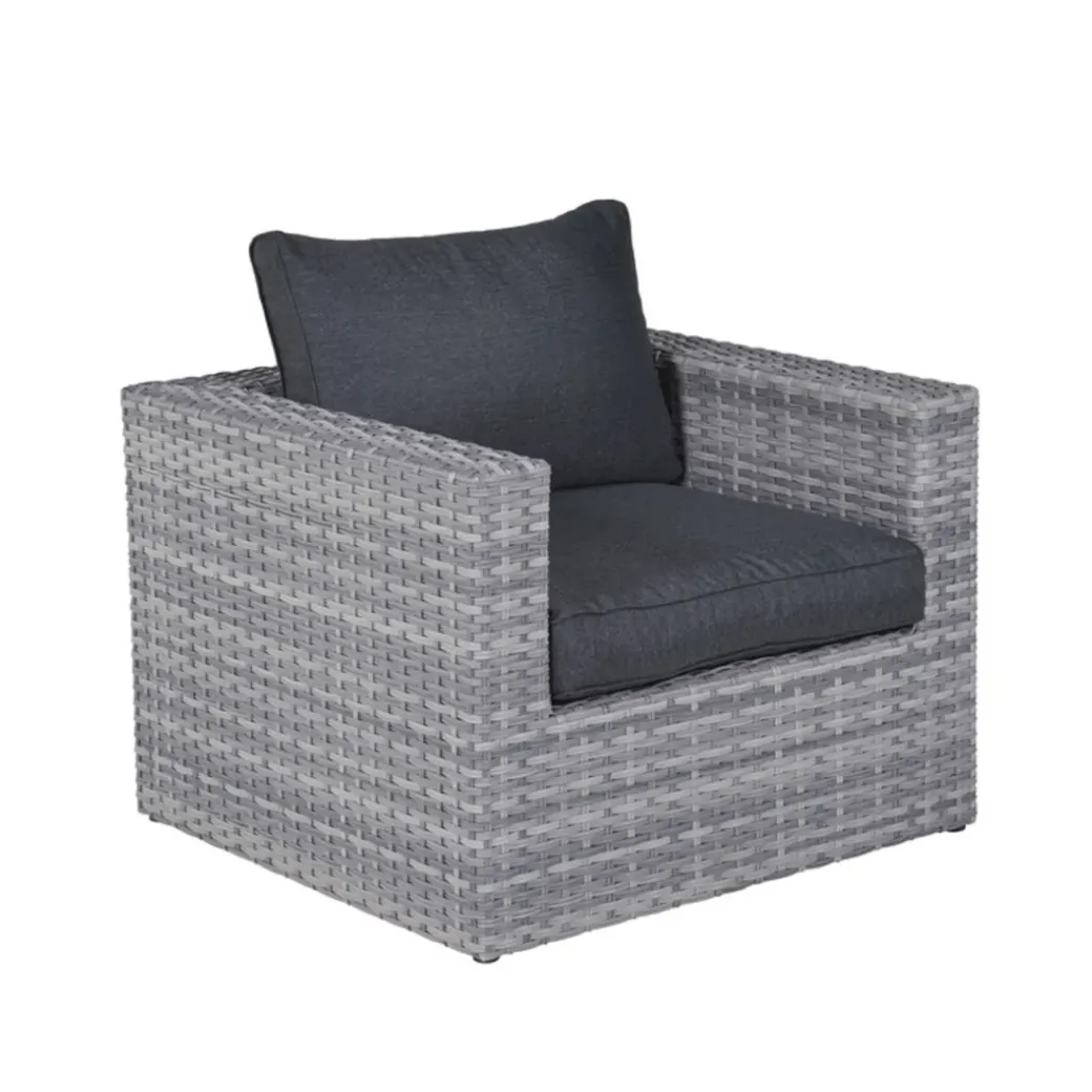 Brico Loungesets-Garden Impressions Carlo Loungeset 5-Delig Xl - Licht Grijs