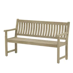 Brico Tuinbanken-Garden Impressions Cato Parkbank L160 - Eucalyptus White Wash