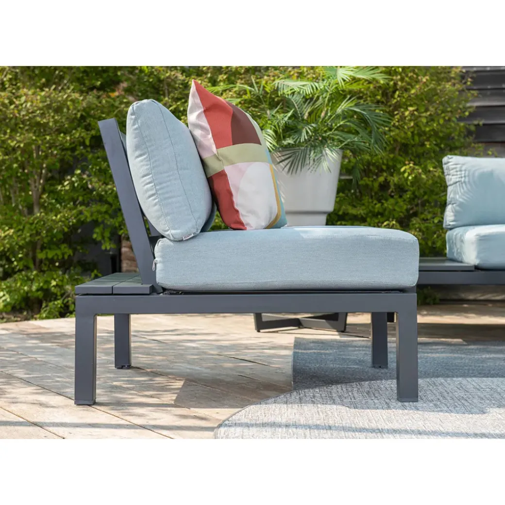 Brico Loungesets-Garden Impressions Lena Loungeset 4-Delig - Mint Grijs
