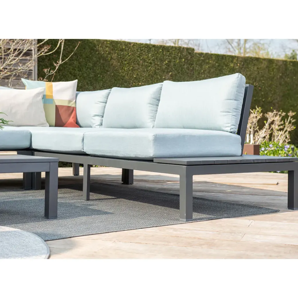 Brico Loungesets-Garden Impressions Lena Loungeset 4-Delig - Mint Grijs