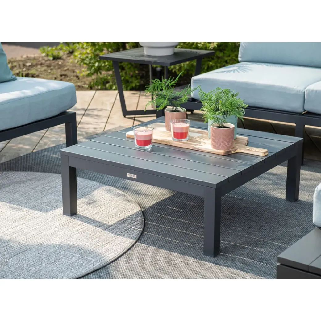 Brico Loungesets-Garden Impressions Lena Loungeset 4-Delig - Mint Grijs