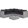 Brico Loungesets-Garden Impressions Lyon Loungeset 4-Delig - Reflex Black