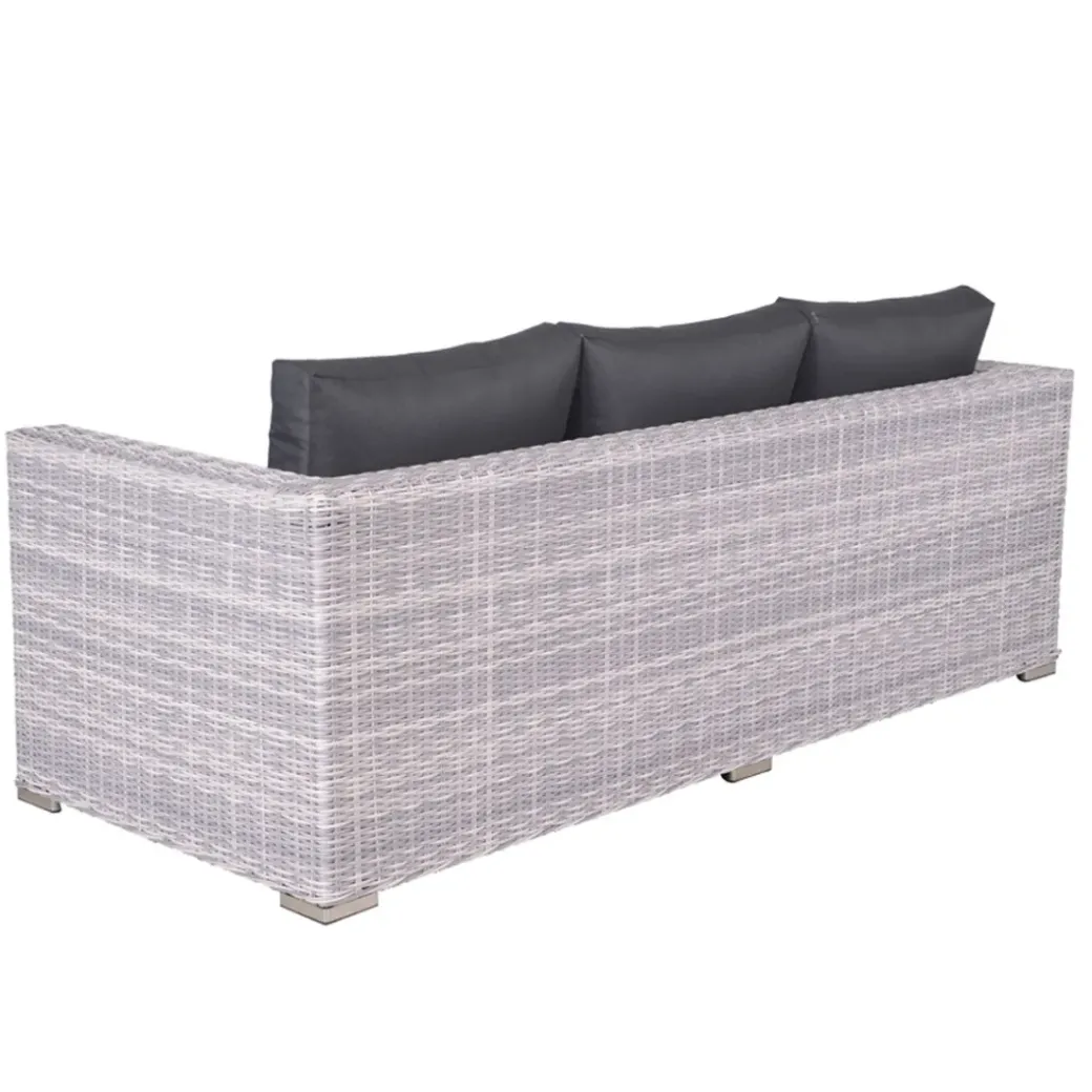 Brico Tuinbanken-Garden Impressions Tennessee Lounge Tuinbank L225 Cm -Licht Grijs