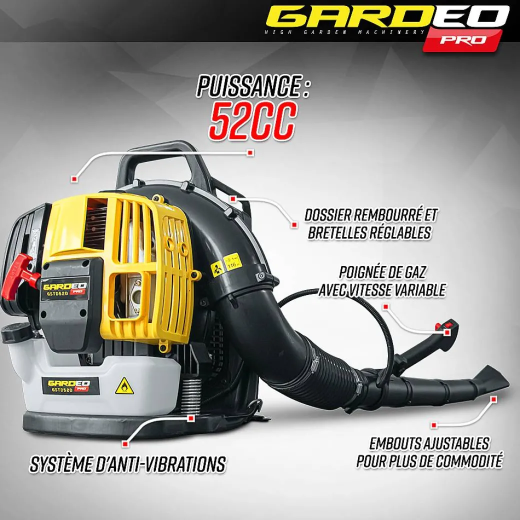 Gardeo Pro - Thermische Rugblazer 52Cc - 281Km/H|Brico Sale