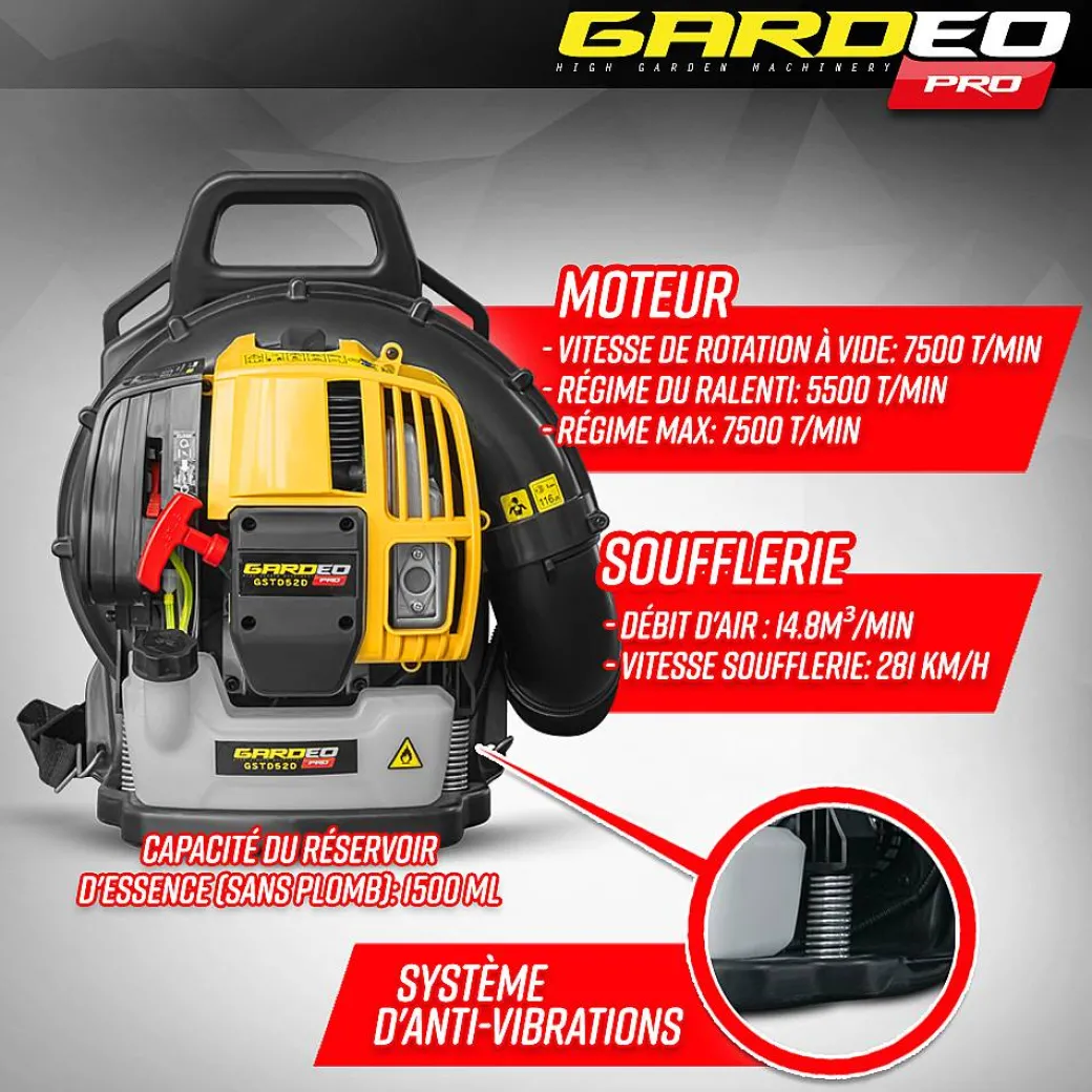 Gardeo Pro - Thermische Rugblazer 52Cc - 281Km/H|Brico Sale