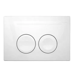 Geberit Bedieningspaneel Delta 25 Voor Up100 Inbouwreservoirs| 24,6X16,4X3,1Cm Glanzend Wit|Brico Hot