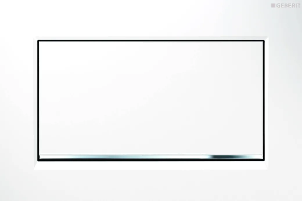 Geberit Bedieningspaneel Sigma 30 Voor Up320 Inbouwreservoirs| 246X164Mm Wit/Chroom|Brico Sale