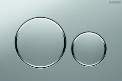 Geberit Bedieningspaneel Sigma 20 Voor Up320, Up720, Up300 En Up700 Inbouwreservoirs| 246X164Mm Verchroomd|Brico Online