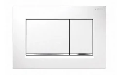 Geberit Bedieningspaneel Sigma 30 Voor Up320, Up720, Up300 En Up700 Inbouwreservoirs| Wit/Chroom|Brico New