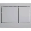 Geberit Bedieningspaneel Twinline 30 Voor Up130 Inbouwreservoirs| 340X185X32Mm Mat Chroom|Brico