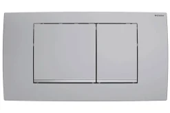 Geberit Bedieningspaneel Twinline 30 Voor Up130 Inbouwreservoirs| 340X185X32Mm Mat Chroom|Brico