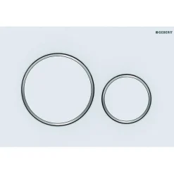 Geberit Bedieningspaneel Sigma 20 Voor Up320, Up720, Up300 En Up700 Inbouwreservoirs| 246X164Mm Mat Wit|Brico Clearance