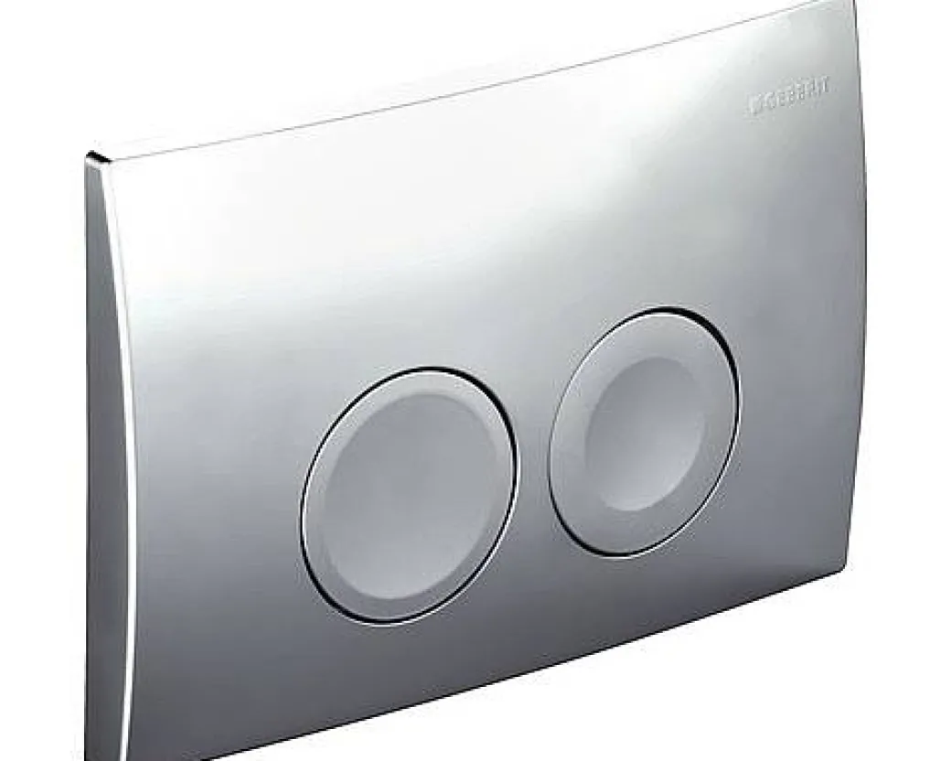 Geberit Bedieningspaneel Delta 21 Voor Up100 Inbouwreservoirs|16,4X24,6Cm Mat Chroom|Brico Online