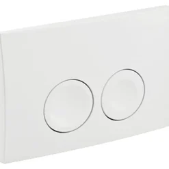 Geberit Bedieningspaneel Delta 21 Voor Up100 Inbouwreservoirs| 16,4X24,6Cm Glanzend Wit|Brico Best
