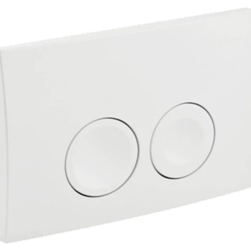 Geberit Bedieningspaneel Delta 21 Voor Up100 Inbouwreservoirs| 16,4X24,6Cm Glanzend Wit|Brico Best