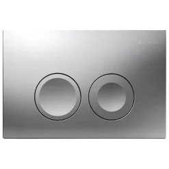 Geberit Bedieningspaneel Delta 25 24,6X16,4X3,1Cm Mat Chroom|Brico Hot