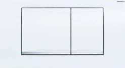Geberit Bedieningspaneel Twinline 30 Voor Up320 Inbouwreservoirs (T.E.M. Productiejaar 2002)| 340X185X32Mm Wit|Brico Best