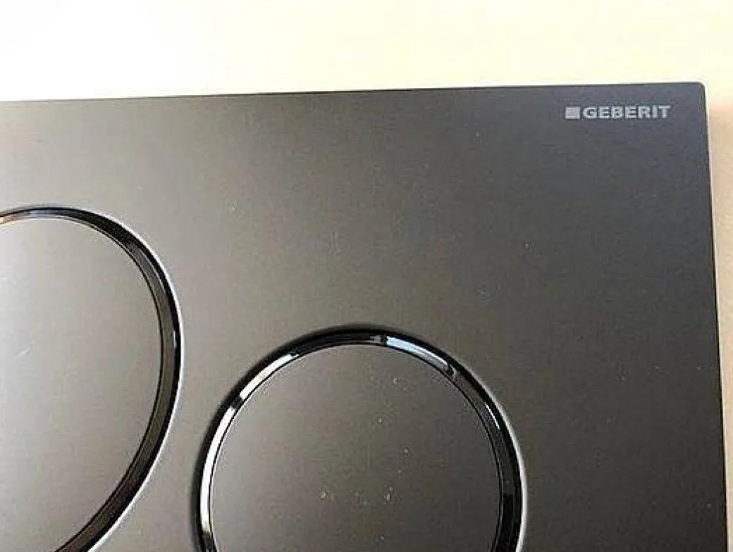 Geberit Bedieningsplaat Sigma 20 Voor Up320, Up720, Up300 En Up700 Inbouwreservoirs| Zwart Mat|Brico