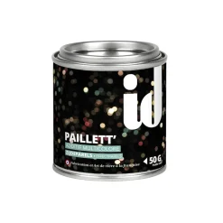 Brico Decoratieve Verf-Glitters Additief Paillett' Multicolor 50Gr