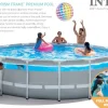 Brico Opzetzwembaden Zonder Pomp-26730Gn Clearview Pf Prem Set 488X122