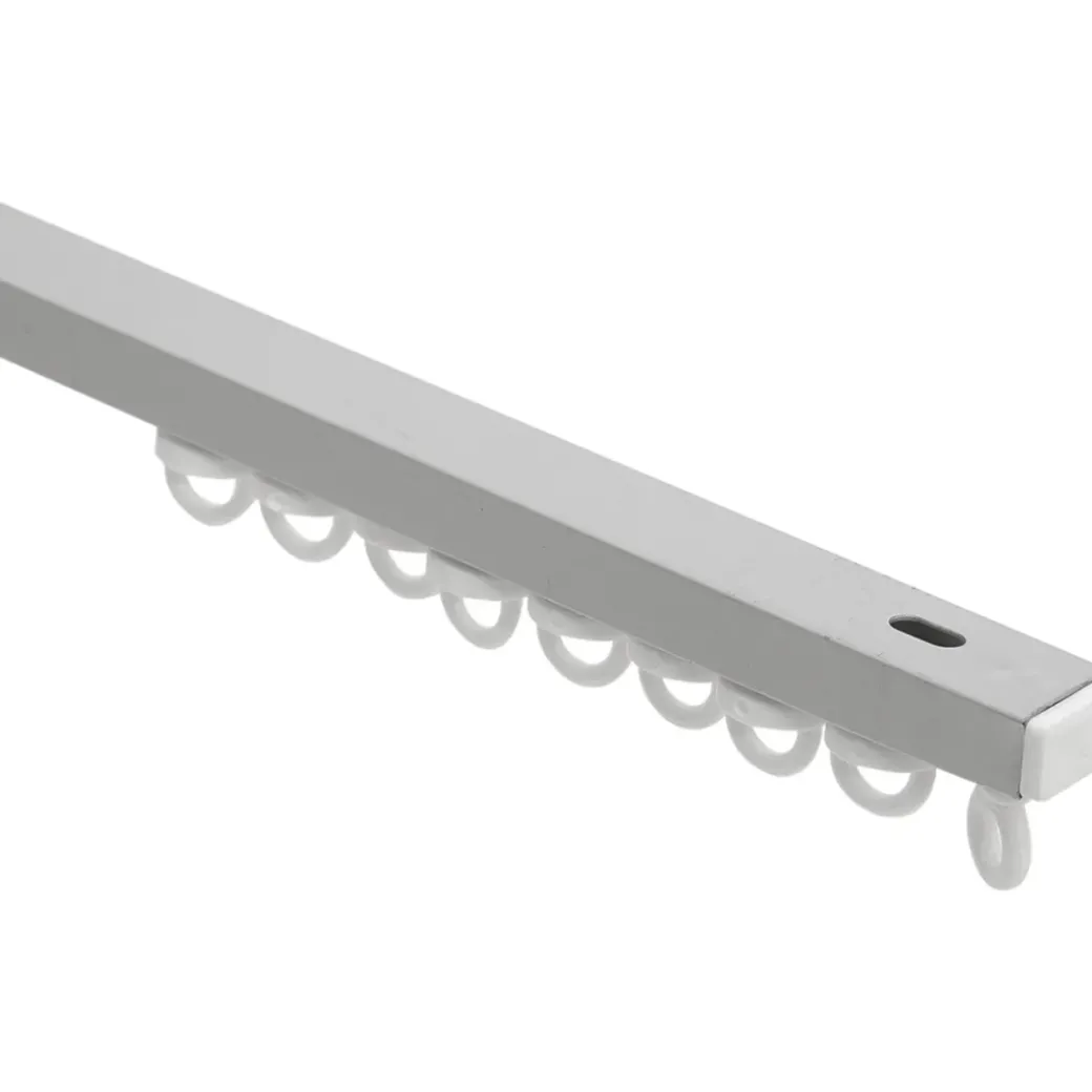 Brico Gordijnrails & Roedes-Gordijnrail Set Avr4 Wit 250Cm
