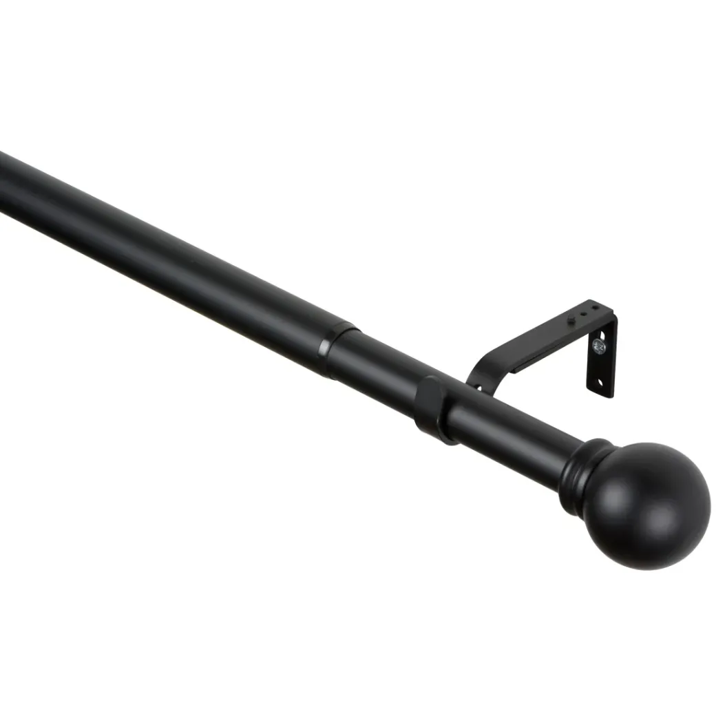Brico Gordijnrails & Roedes-Gordijnroede Set Berlijn Rvs 110-200Cmx16-19Mm