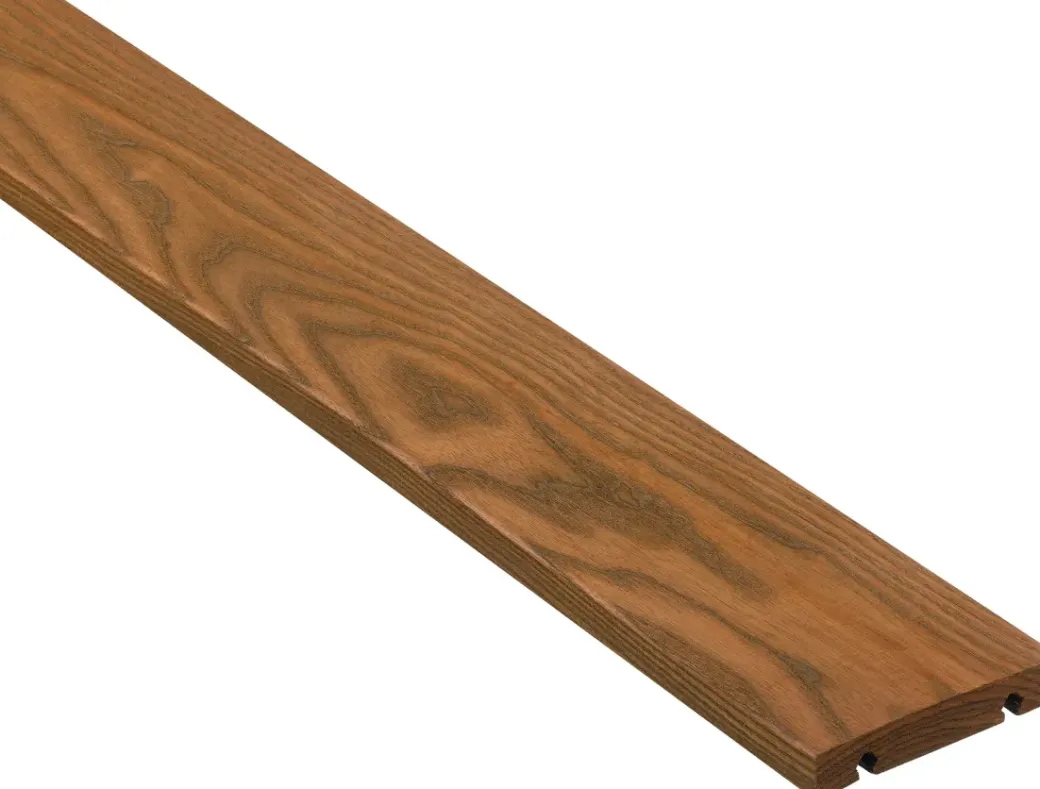 Brico Terrasplanken En Tegels-Grad By You Vlonderplank Thermo Ash 2,1X12X150Cm