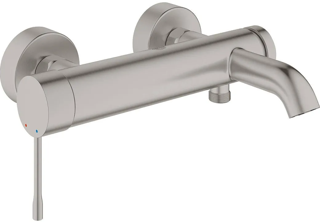 Grohe Bad- En Douchemengkraan Essence Supersteel|Brico Online