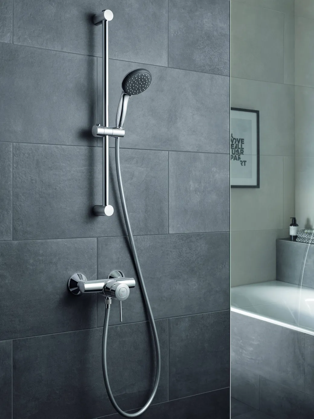 Grohe Doucheset Vitalio Start 100Mm 2 Stralen Chroom|Brico Hot