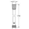 Grohe Doucheslang Vitalioflex 175Cm Chroom|Brico Hot