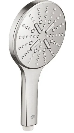 Grohe Handdouche Rainshower Smartactive O130Mm Supersteel|Brico Online