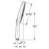 Grohe Handdouche Vitalio Smartactive 150Mm Met 3 Stralen Chroom|Brico Sale