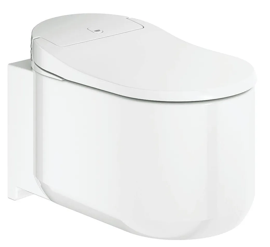 Grohe Hangtoilet Sensia Arena Wit | Met Bidet | Randloos Toiletpot|Brico Clearance