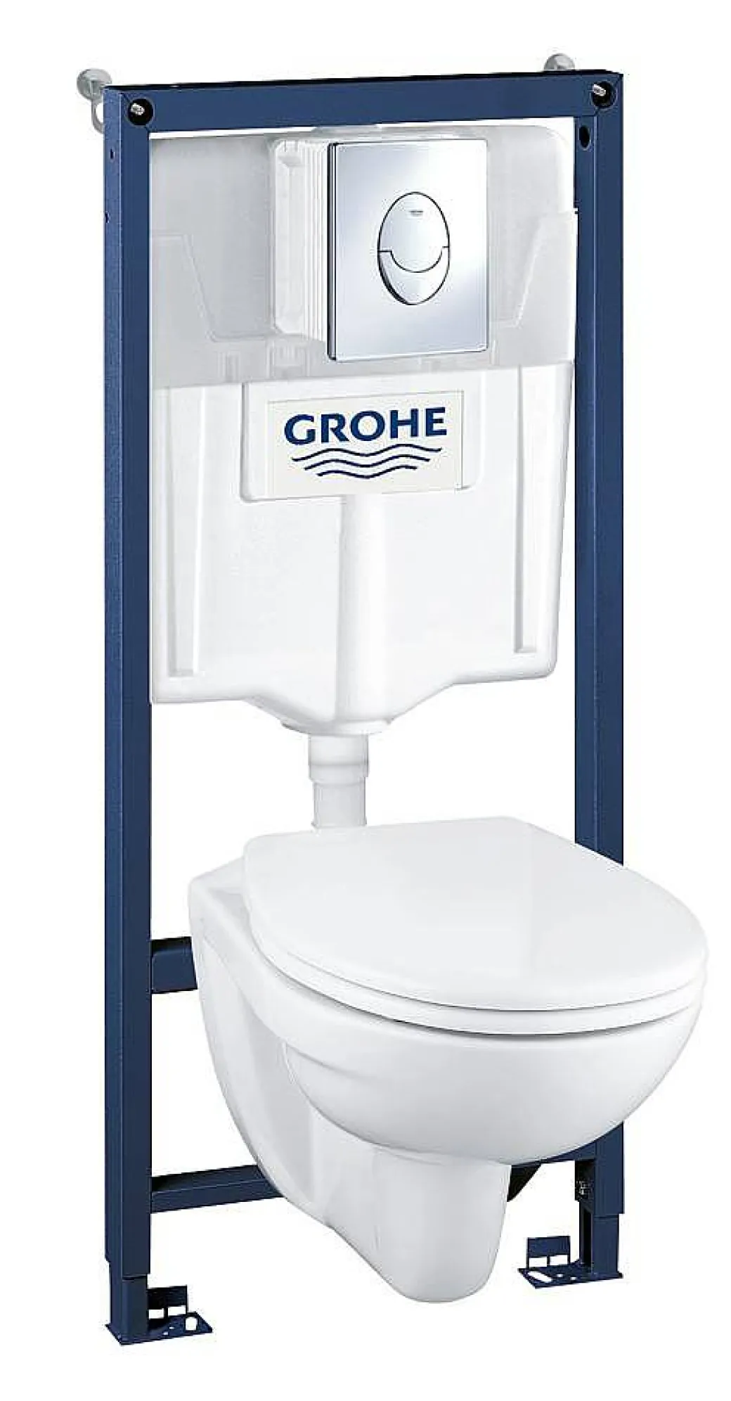 Grohe Inbouwreservoir Set Geo | Soft-Close Toiletzitting | Randloos Toiletpot|Brico Sale