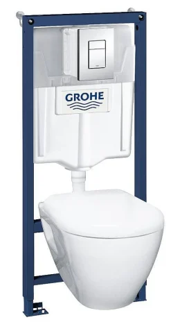 Grohe Inbouwreservoir Set Serel Wit | Soft-Close Toiletzitting|Brico Outlet