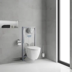 Grohe Inbouwreservoir Set Serel | Soft-Close Toiletzitting | Randloos Toiletpot|Brico Outlet