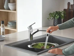 Grohe Quickfix Start Keukenmengkraan Met Uittrekbare Handdouche Chroom|Brico