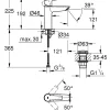 Grohe Quickfix Start Wastafelmengkraan M-Size Chroom|Brico Discount
