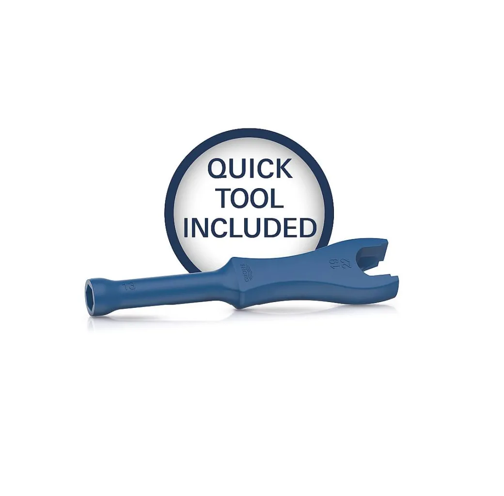 Grohe Quickfix Start Wastafelmengkraan M-Size Chroom|Brico Discount