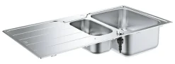 Grohe Spoelbak K500 Met Druiprek 970X500Mm Rvs|Brico Online