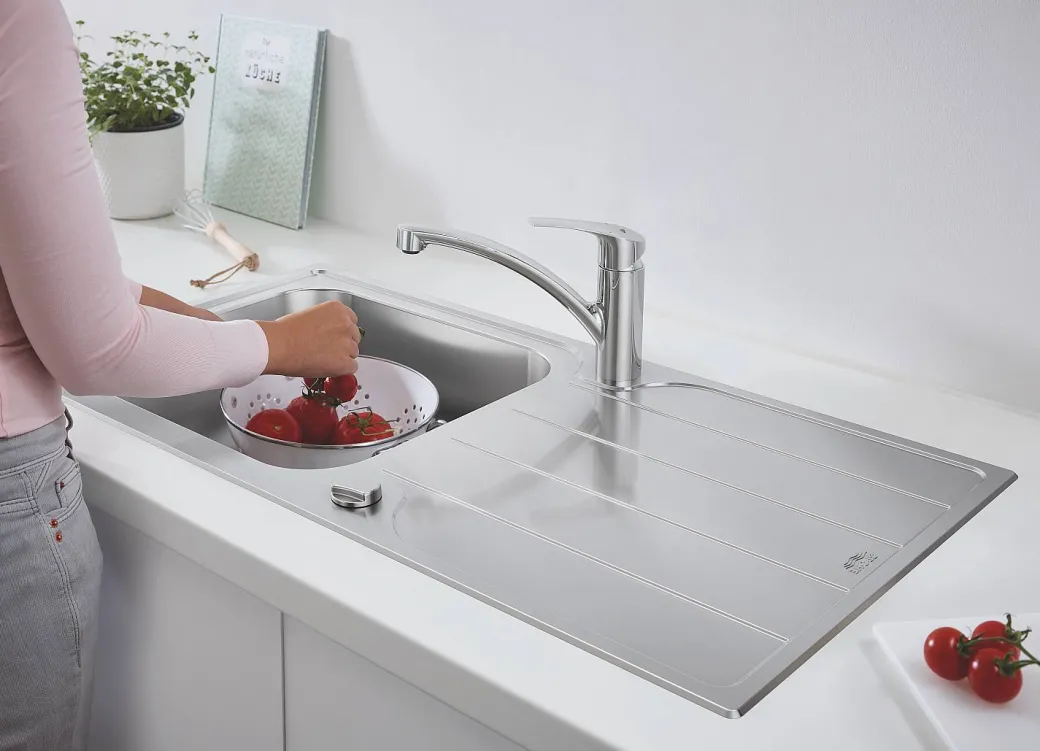 Grohe Spoelbak K500 Met Druiprek 1000X500Mm Rvs|Brico Sale